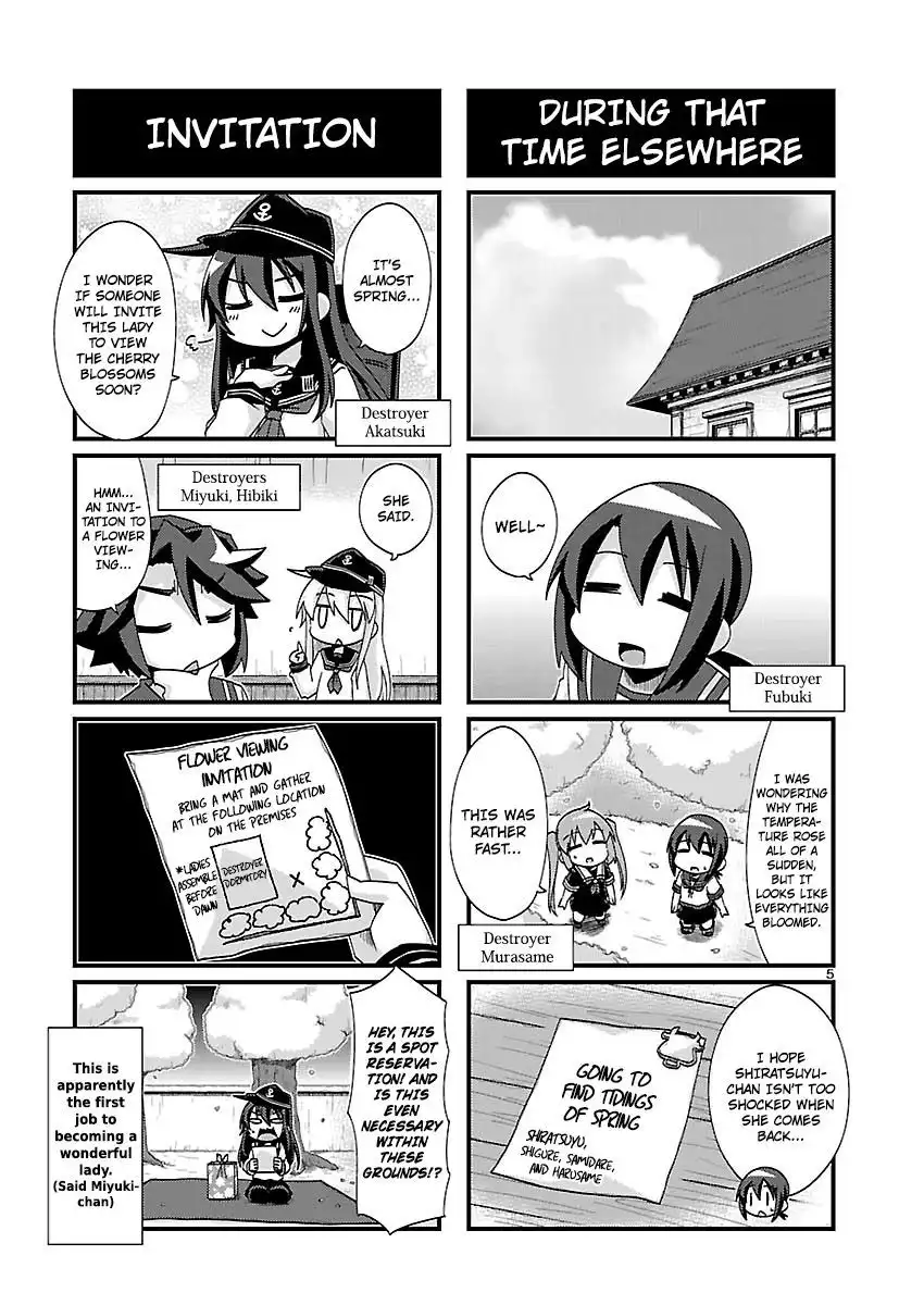 Kantai Collection - Kankore - 4-koma Comic - Fubuki, Ganbarimasu! Chapter 119 5